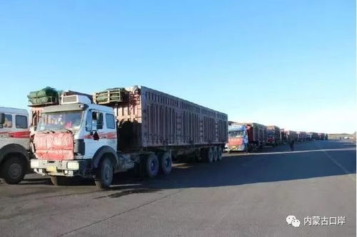 滿都拉口岸進出口報關貨物首次突破300萬噸